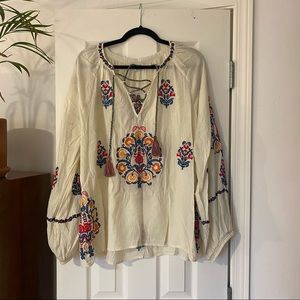 Sundance Embroidered Top